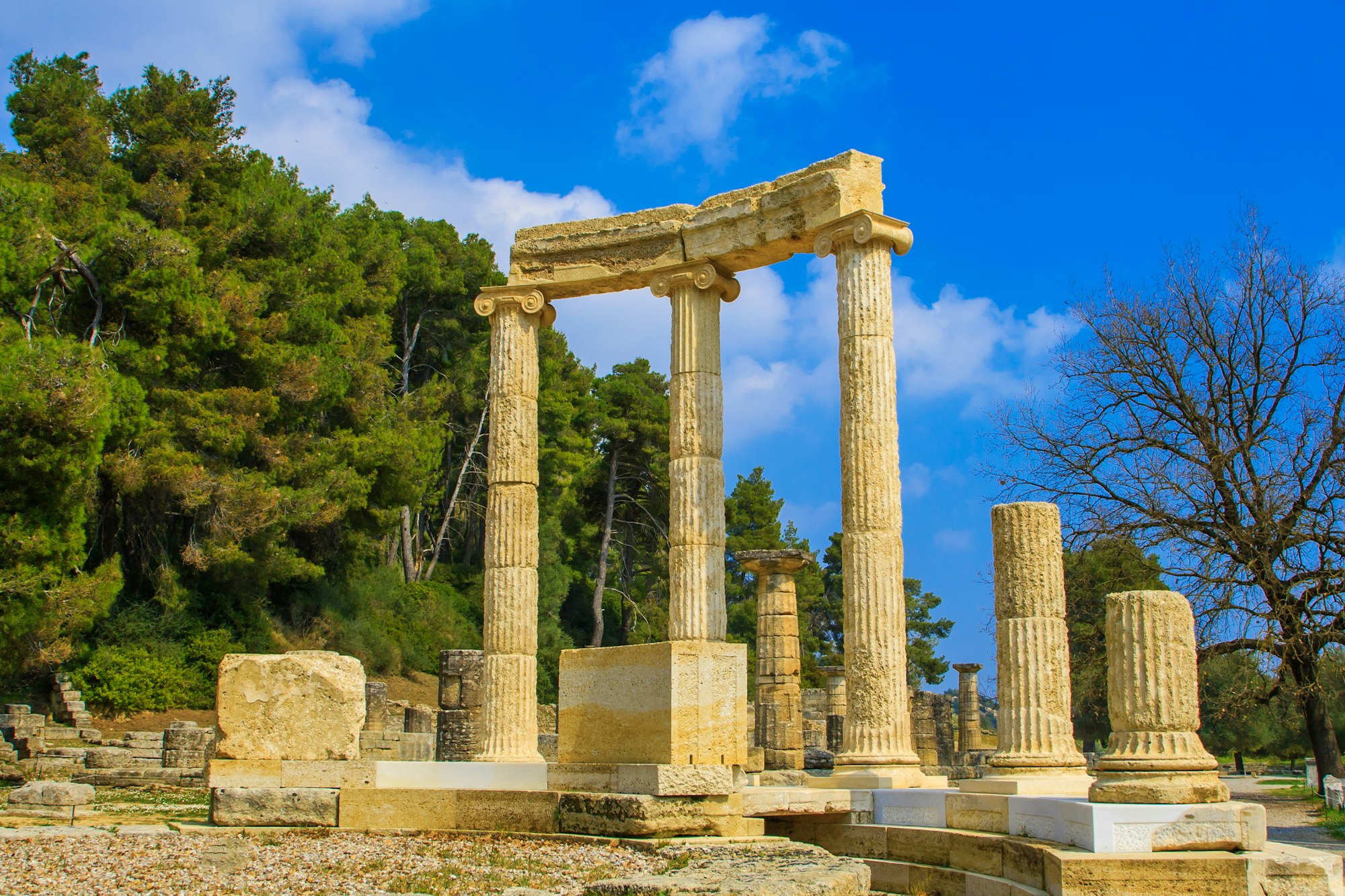 CORINTHIAN CANAL - ANCIENT OLYMPIA