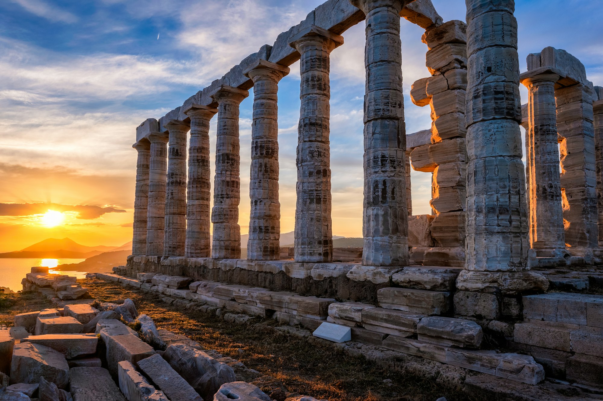 ATHENIAN RIVIERA - SOUNIO - TEMPLE OF POSEIDON